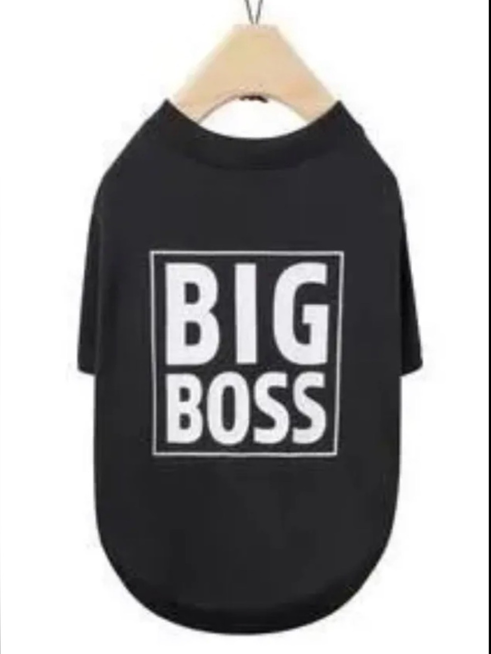 NWT Frisco BIG BOSS Tee Shirt In Black - Size XS
